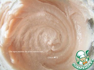 Пирожное "Макарон" с хурмой