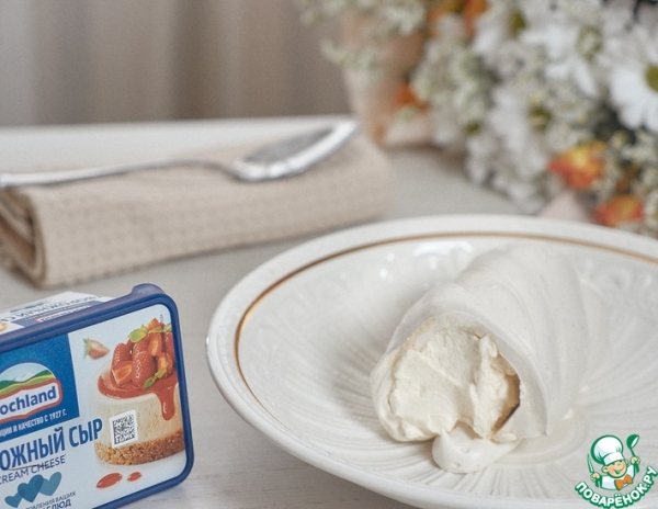 Пирожное-рулет безе Пирожное-рулет безе