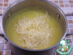 Полента с кальмарами в томатном соусе Полента с кальмарами в томатном соусе