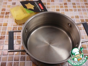 Полента с кальмарами в томатном соусе Полента с кальмарами в томатном соусе