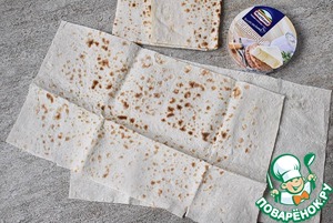 Пшеничные роллы с сырным скрамблом Пшеничные роллы с сырным скрамблом