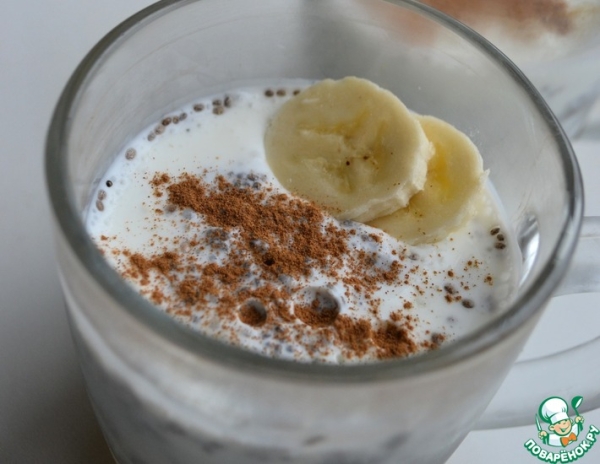 Пудинг с семенами чиа