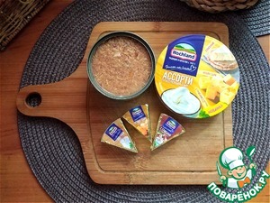 Рийет из тунца с помидорной сальсой