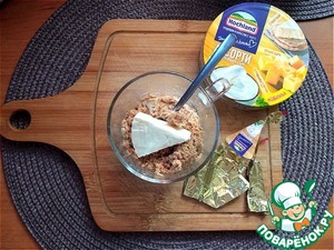 Рийет из тунца с помидорной сальсой