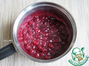 Рисовый мусс с вишней Рисовый мусс с вишней