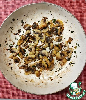 Ризотто из пасты с грибами Ризотто из пасты с грибами