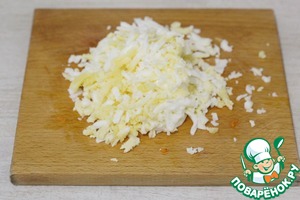 Рулетики с сыром и морковью Рулетики с сыром и морковью