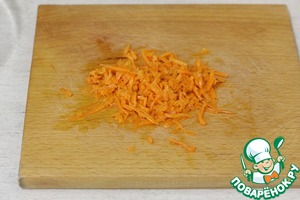 Рулетики с сыром и морковью Рулетики с сыром и морковью