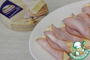 Рулетики с сыром и морковью Рулетики с сыром и морковью