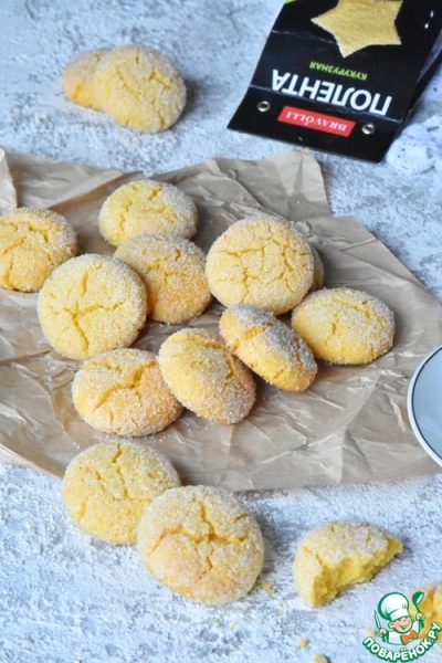 Сахарное кукурузное печенье