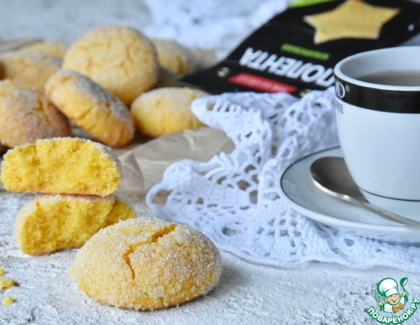 Сахарное кукурузное печенье