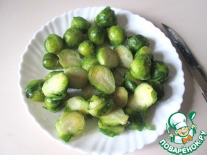 Салат из брюссельской капусты