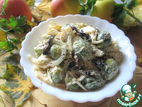 Салат из брюссельской капусты