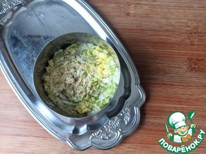 Салат из печени с сырным майонезом Салат из печени с сырным майонезом