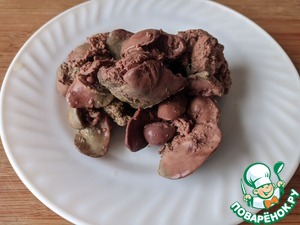 Салат из печени с сырным майонезом Салат из печени с сырным майонезом