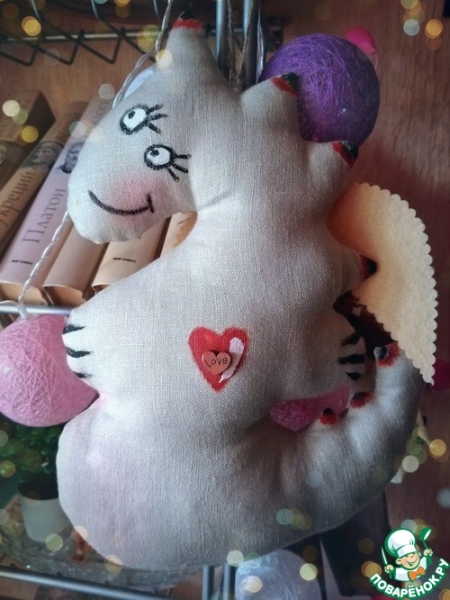 Салат "Новогодний Дракончик"