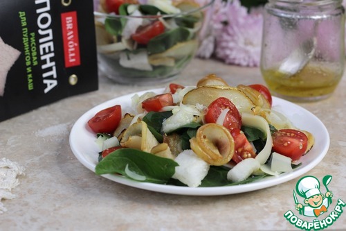 Салат с грушей