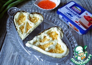 Салат с крабовыми палочками "Лёгкий"