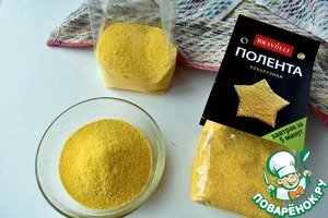 Салат с полентой и тунцом Салат с полентой и тунцом