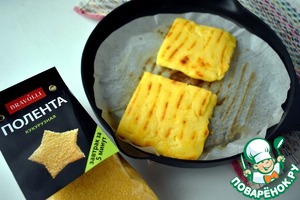 Салат с полентой и тунцом Салат с полентой и тунцом