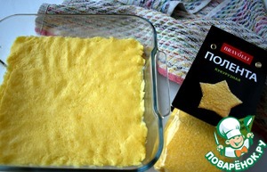 Салат с полентой и тунцом Салат с полентой и тунцом