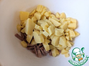 Салат "Совсем не тот "Оливье""