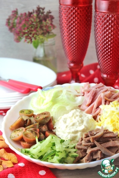 Салат «Тайна Амстердама» Салат «Тайна Амстердама»