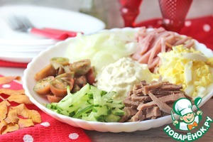 Салат «Тайна Амстердама» Салат «Тайна Амстердама»