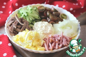 Салат «Тайна Амстердама» Салат «Тайна Амстердама»