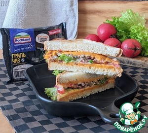 Сэндвич «Туна мелт»