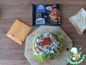 Сэндвич «Туна мелт»