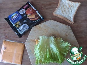 Сэндвич «Туна мелт»