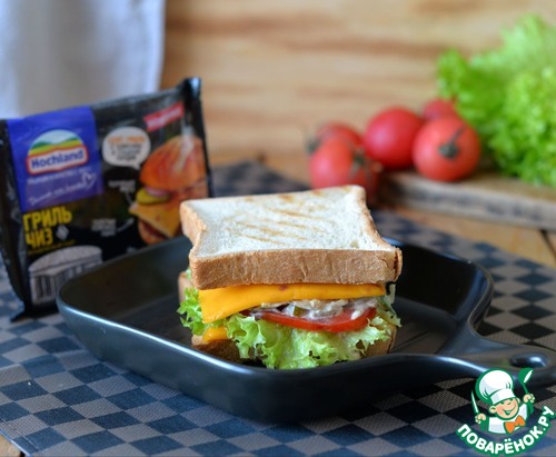 Сэндвич «Туна мелт»