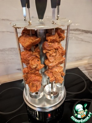 Шашлык в электрошашлычнице как из доставки Шашлык в электрошашлычнице как из доставки