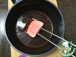 Шоколадно-апельсиновый чизкейк