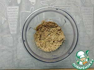 Шоколадные мини-вафли с кремом-чиз