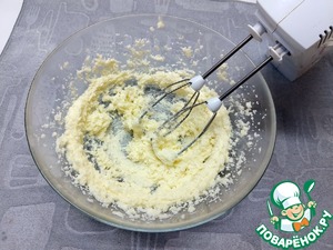 Шоколадные мини-вафли с кремом-чиз