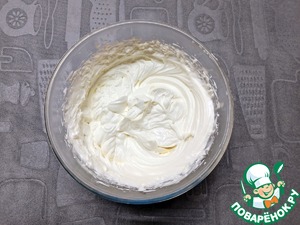 Шоколадные мини-вафли с кремом-чиз