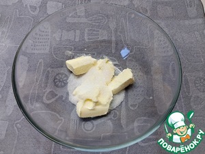 Шоколадные мини-вафли с кремом-чиз