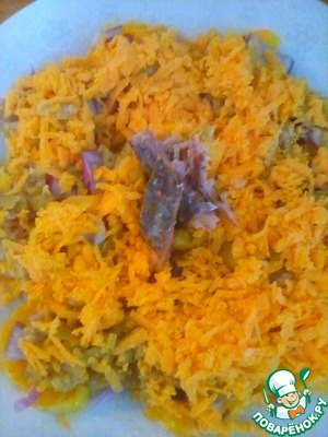 Сицилийский апельсиновый салат с луком