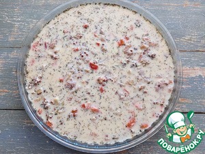 Сливочная гречка с курицей в духовке