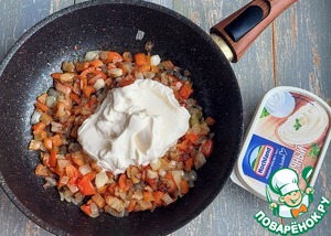 Сливочная гречка с курицей в духовке