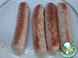 Сосиски в капусте Сосиски в капусте