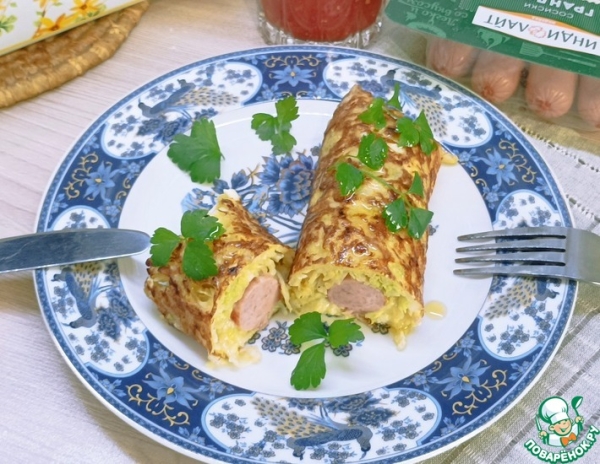 Сосиски в капусте Сосиски в капусте