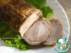 Свинина с тимьяном в белом вине Свинина с тимьяном в белом вине