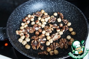 Сырная закуска с орехами