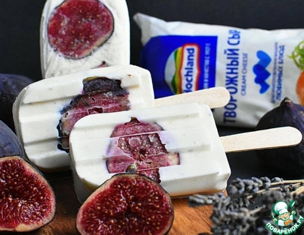 Сырно-йогуртовое мороженое с лавандой Сырно-йогуртовое мороженое с лавандой