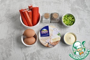 Сырно-крабовая намазка-мусс Сырно-крабовая намазка-мусс