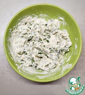 Сырно-шпинатная курица