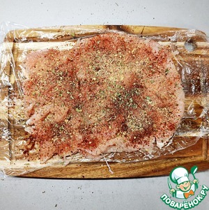 Сырно-шпинатная курица